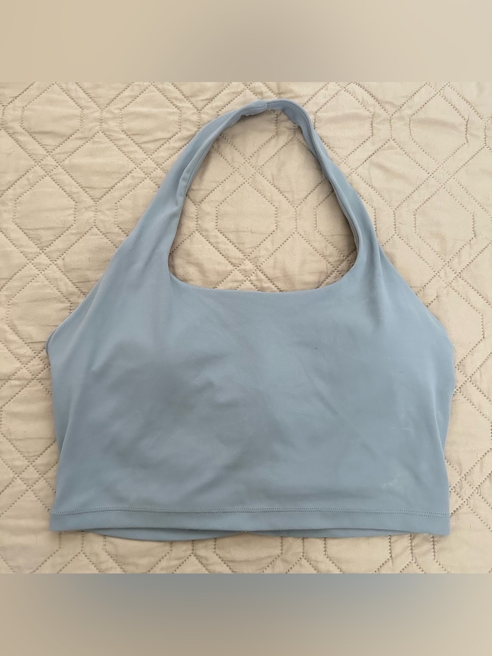 Lavento Women's Open Back Halter Sports Bra